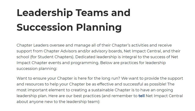 Leadership Team