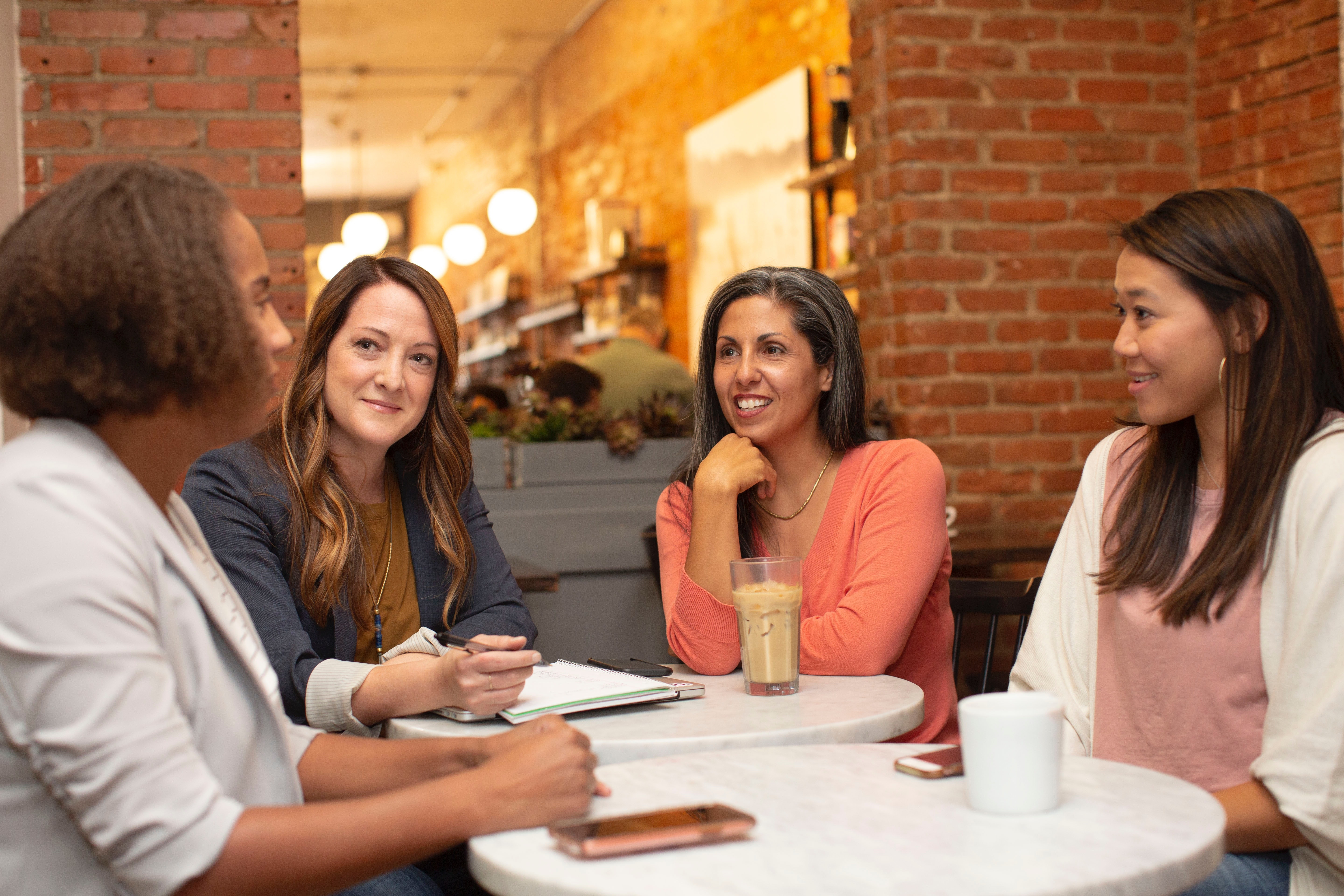 People around a table