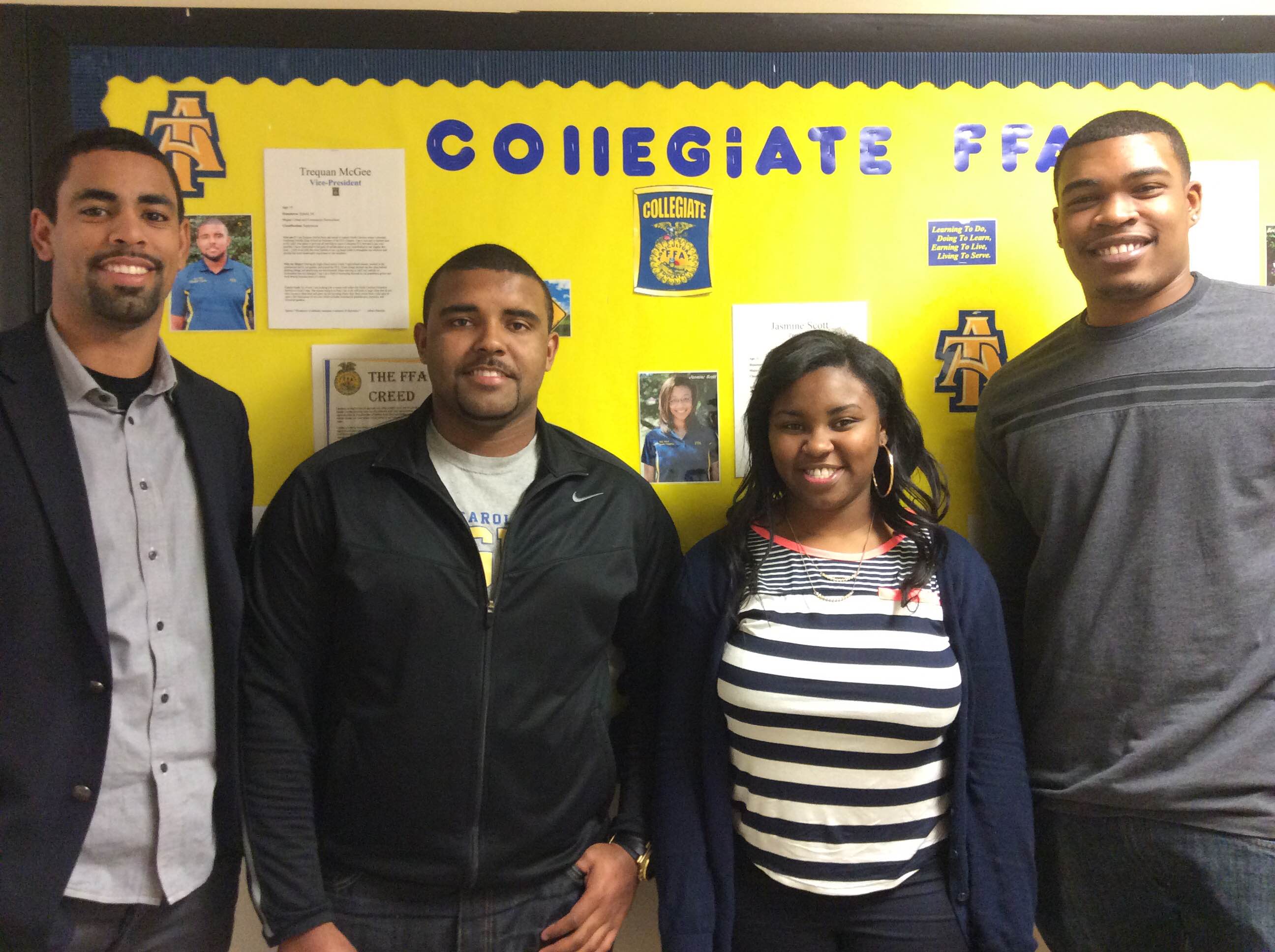 Dwight Smith with Net Impact HBCU chapter