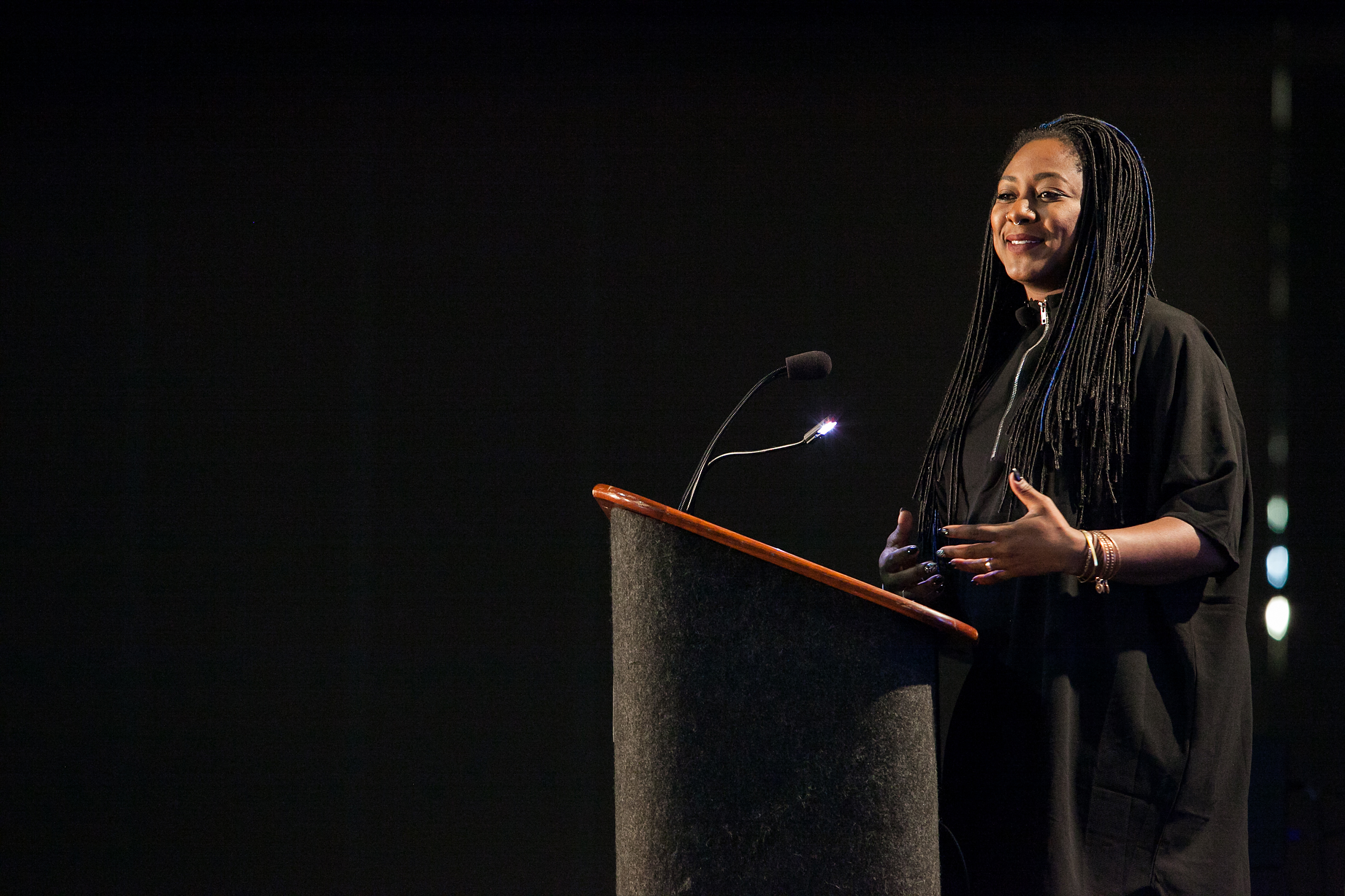 Alicia Garza speaks at NI16