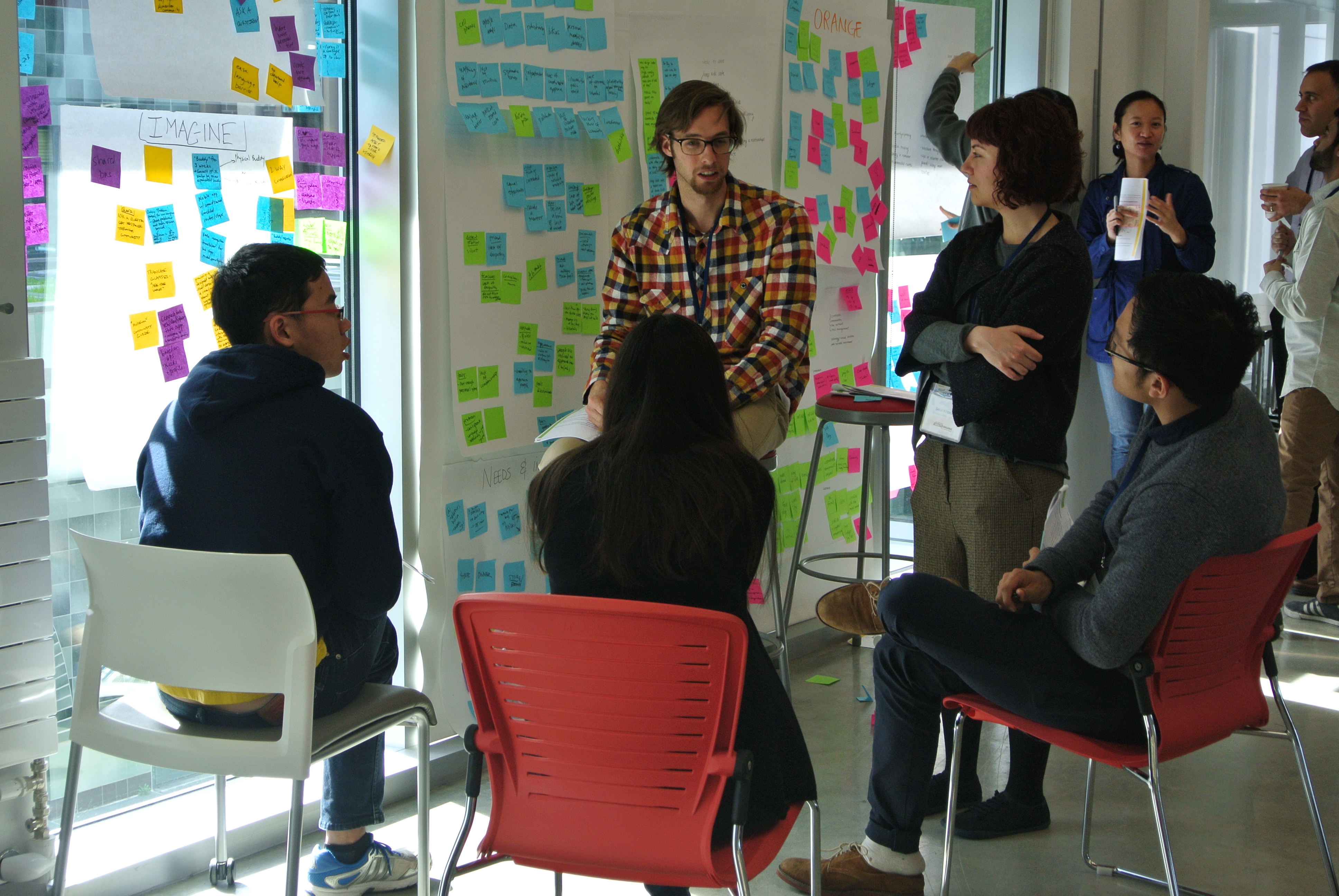 Students at UC Berkeley work on mobility issues.